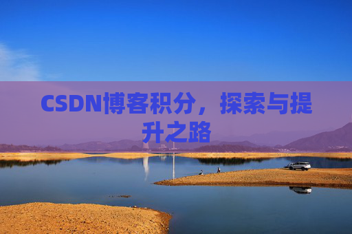 CSDN博客积分，探索与提升之路